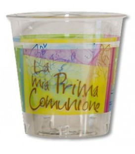 Bicchieri di Plastica 300 cc Comunione Colorata 3 confezioni