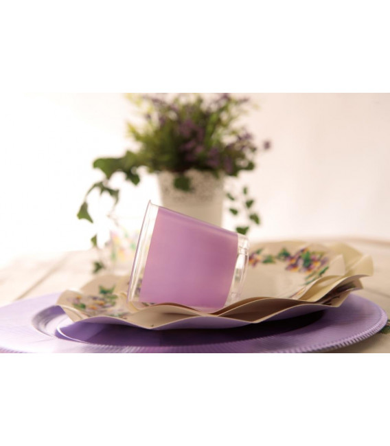 Bicchieri di Plastica Violette 300 cc 3 Confezioni