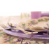 Piatti Fondi di Carta a Petalo Violette 18,5 cm