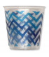 Bicchieri di Plastica Zig Zag Blu 300 cc