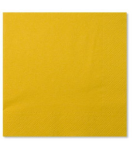 Tovaglioli Giallo 33 x 33 cm 3 confezioni