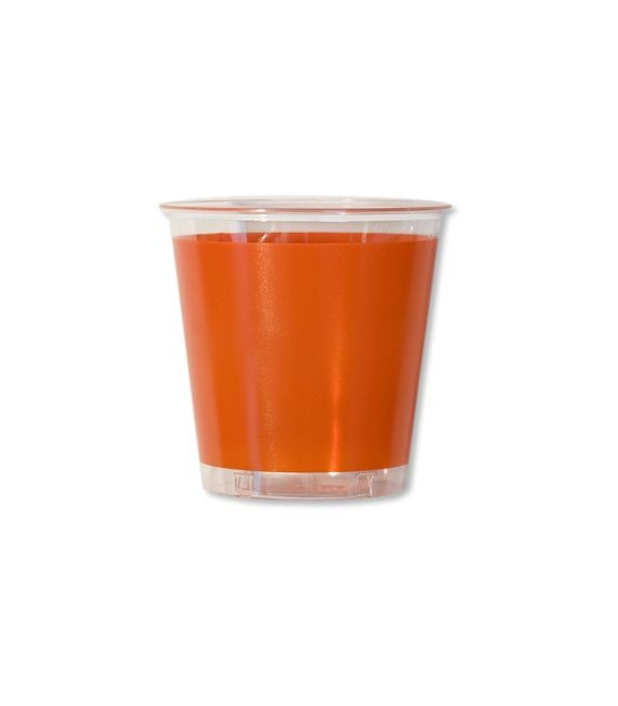Bicchieri di Plastica Arancione 300 cc