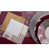 Piatti Fondi di Carta a Petalo Rose Gold Christmas 18,5 cm