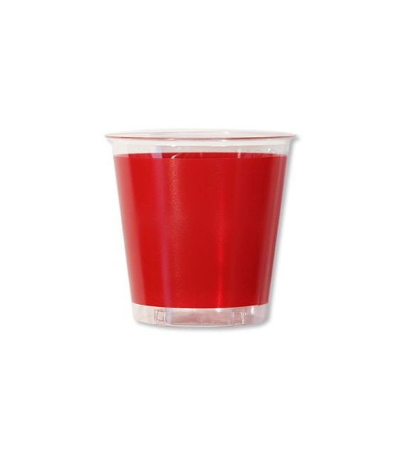 Bicchieri di Plastica Rosso 300 cc