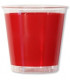 Bicchieri di Plastica Rosso 300 cc