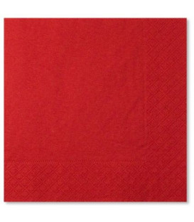 Tovaglioli Rosso 33 x 33 cm 3 confezioni