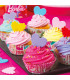 Pirottini - Cupcake Ø 5 cm Stile 2 Barbie 36 Pz