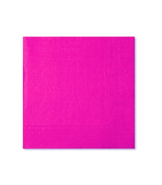 Tovaglioli Rosa Pink 33 x 33 cm 3 confezioni