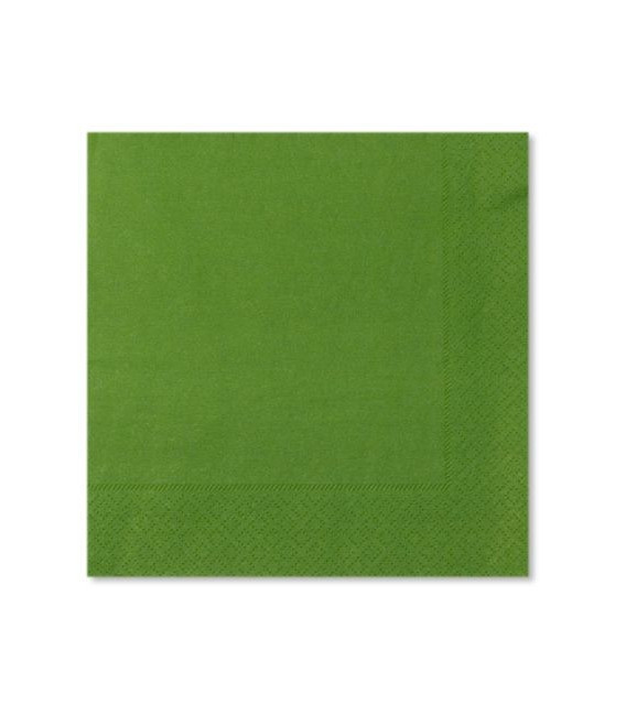 Tovaglioli Verde Prato 33 x 33 cm 3 confezioni