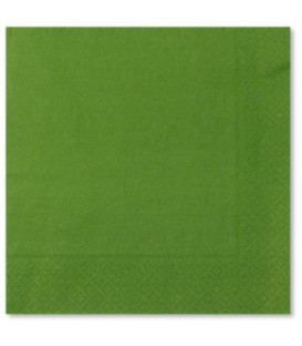 Tovaglioli Verde Prato 33 x 33 cm 3 confezioni