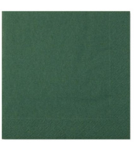 Tovaglioli Verde Scuro 33 x 33 cm 3 confezioni