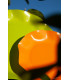 Piatti Piani di Carta Compostabile a Petalo Arancione 27 cm