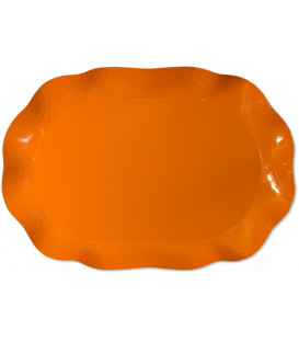 Vassoio Rettangolare Arancione 46 x 31 cm 1 Pz