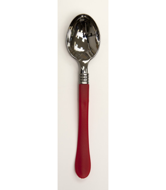 Cucchiai Linea Silver Head Rosso 