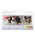 Candele Christmas Set 8 Pz Scrapcooking