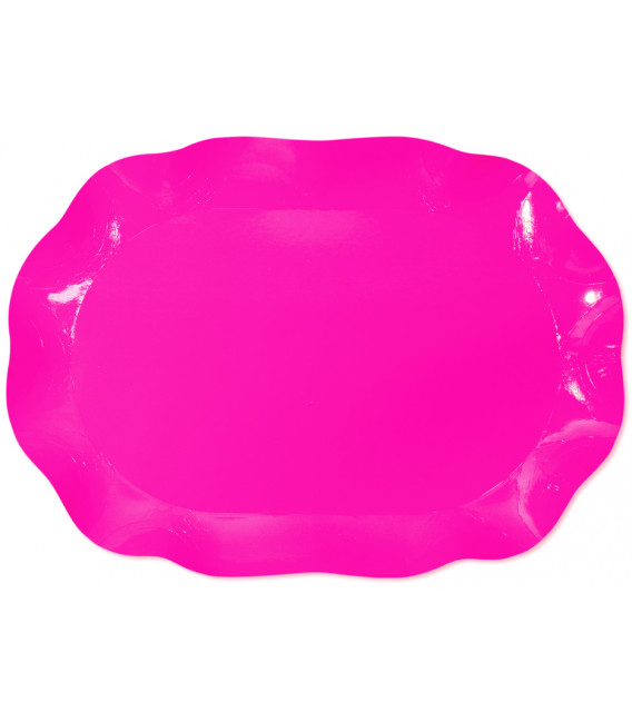 Vassoio Rettangolare Rosa Pink 46 x 31 cm 1 Pz