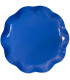 Vassoio Tondo Blu Cobalto 40 cm 1 Pz