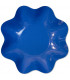 Zuppiera Grande di Carta a Petalo Blu cobalto 35 cm 1 pz