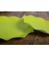Piatti Piani di Carta Compostabile a Petalo Verde Lime 27 cm