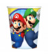 Bicchiere 266 ml Supermario 8 pz