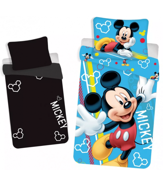 Lenzuola Disney Mickey - Topolino letto singolo Lightning in the dark