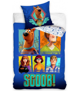 Lenzuola Scooby Doo letto singolo 160 × 200 cm, 70 × 80 cm