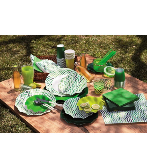 Tovaglioli Verde Scuro 33 x 33 cm 3 confezioni