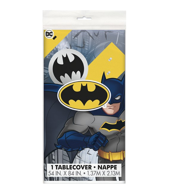 Tovaglia plastica 137 x 213 cm Batman 1 pz