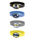 Set 4 braccialetti colori assortiti Batman 4 pz