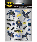 Set 4 fogli con adesivi Batman 4 pz
