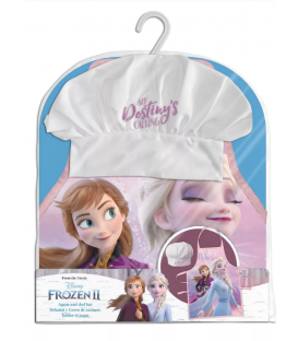 Set Grembiule e Cappello Bambino Frozen 2 Pz Disney