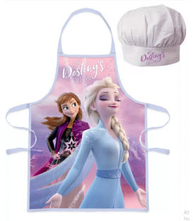 Set Grembiule e Cappello Bambino Frozen 2 Pz Disney