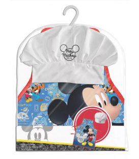 Set Grembiule e Cappello Bambino Topolino 2 Pz Disney