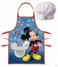 Set Grembiule e Cappello Bambino Topolino 2 Pz Disney