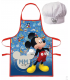 Set Grembiule e Cappello Bambino Topolino 2 Pz Disney