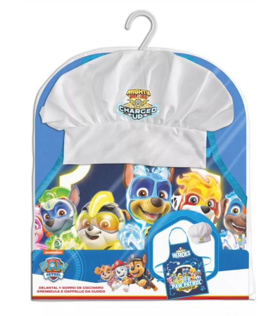 Set Grembiule e Cappello Bambino Paw Patrol 2 Pz