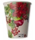 Bicchieri Compostabili Christmas Fruit 250 cc