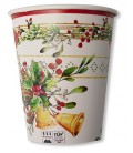 Bicchieri Compostabili Christmas Fruit 250 cc