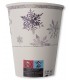 Bicchieri Compostabili Snowflakes 250 cc