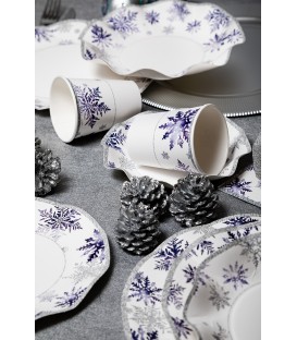 Bicchieri Compostabili Snowflakes 250 cc