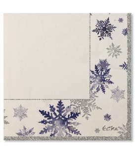 Tovaglioli Snowflakes 33 x 33 cm