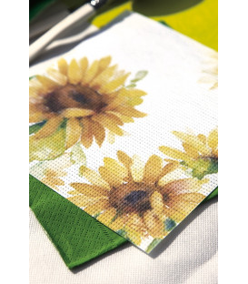 Tovaglioli Sunflower 33 x 33 cm 20 Pz