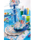 Bicchieri di Plastica PPL Primo Compleanno Palloncini Celeste 250 cc 3 confezioni