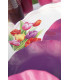 Piatti Piani di Carta a Petalo Tulipani Colorati 27 cm