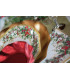 Piatti Piani di Carta a Petalo Ghirlanda di Natale 27 cm