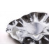 Vassoio Rettangolare di Carta a Petalo Argento Metallizzato 46 x 31 cm