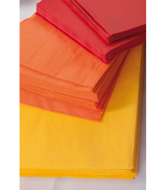 Tovaglioli Rosso 33 x 33 cm 3 confezioni