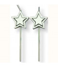 Candeline Stelle Argento 8 Pz PME