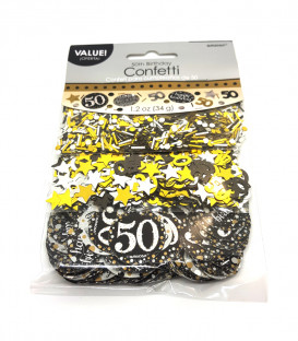 Coriandoli - Confetti da Tavola 50 Anni 34 g