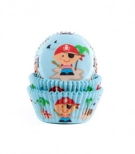 Pirottini - Cupcake in carta forno Pirati